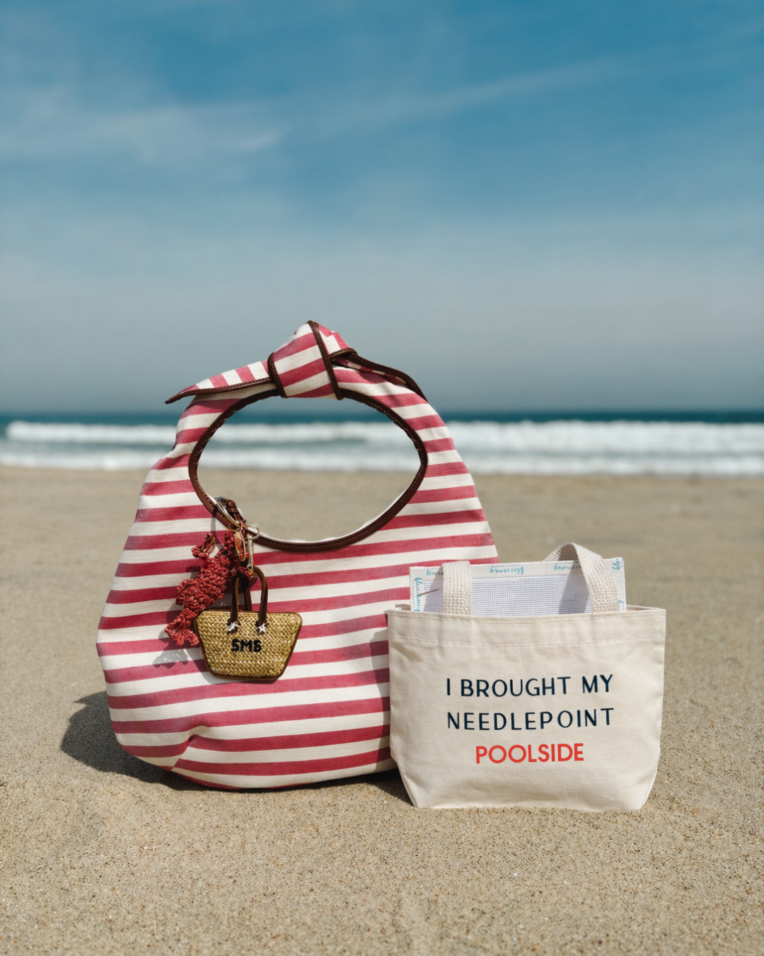 BCC x POOLSIDE needlepoint kit