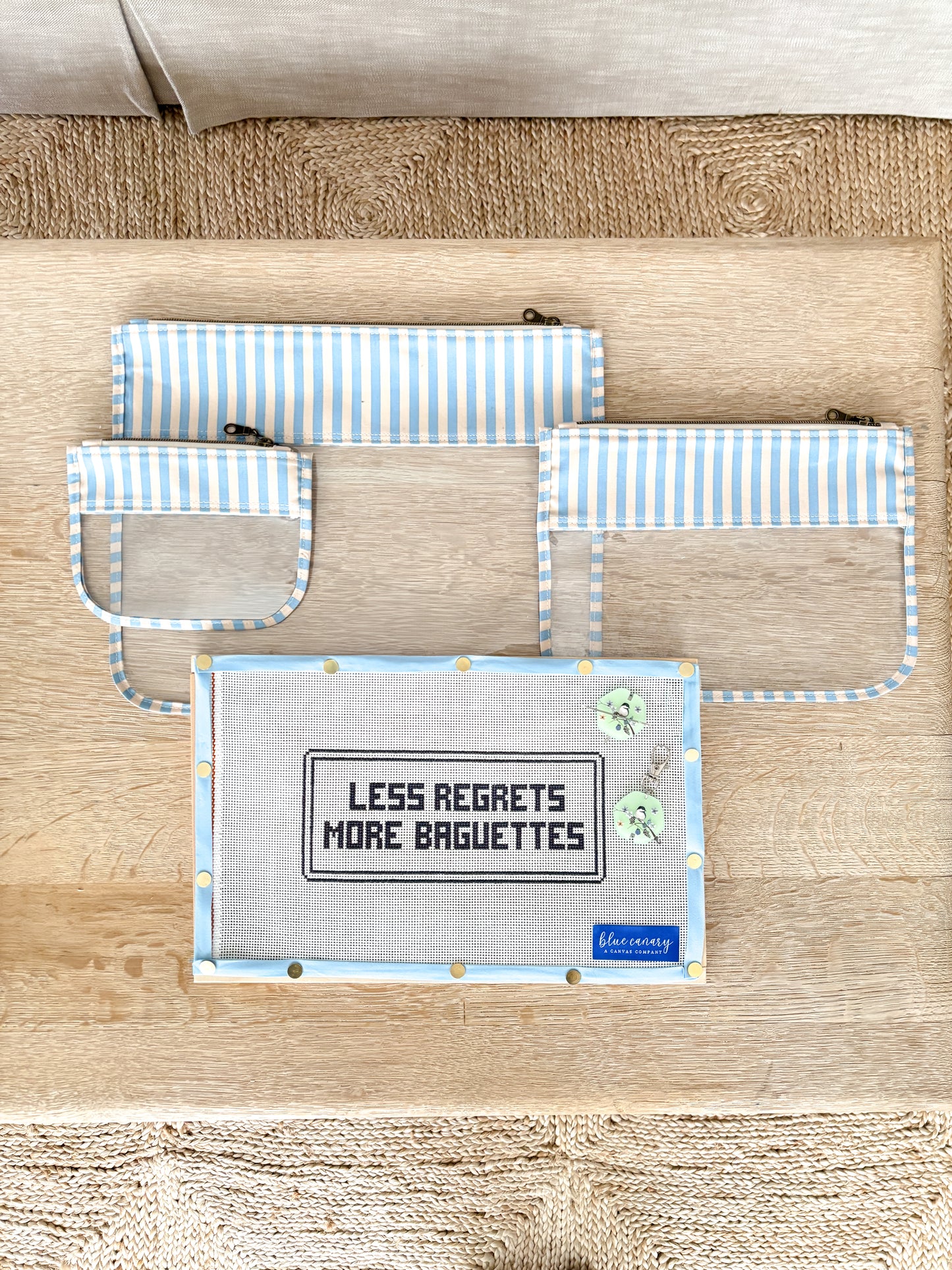 Clear Vinyl Project Bags