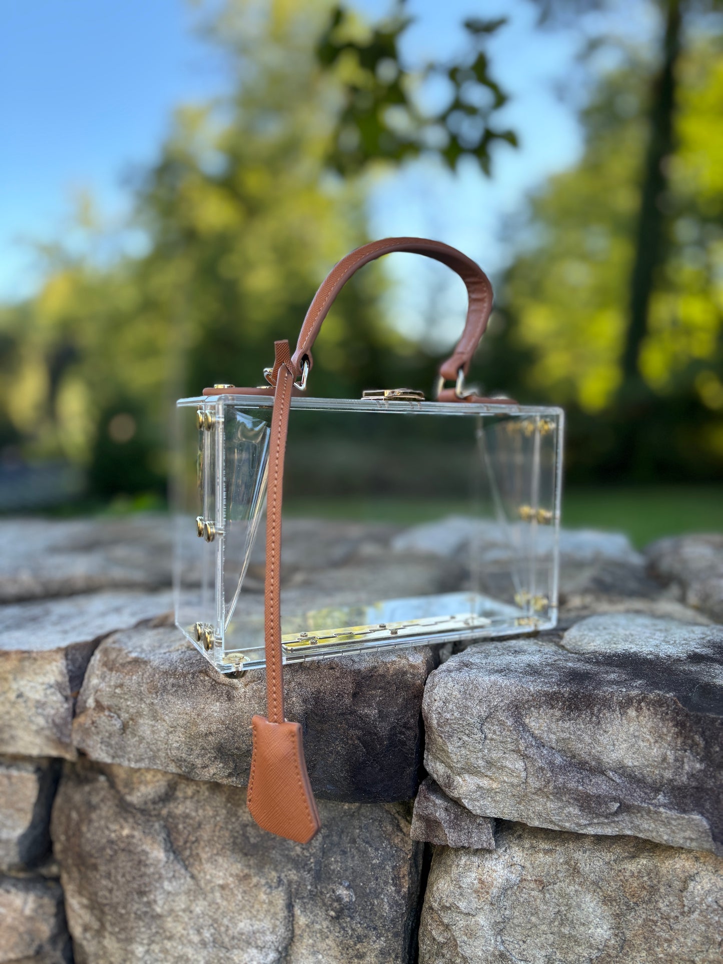 Clear Acrylic Game Day Bag