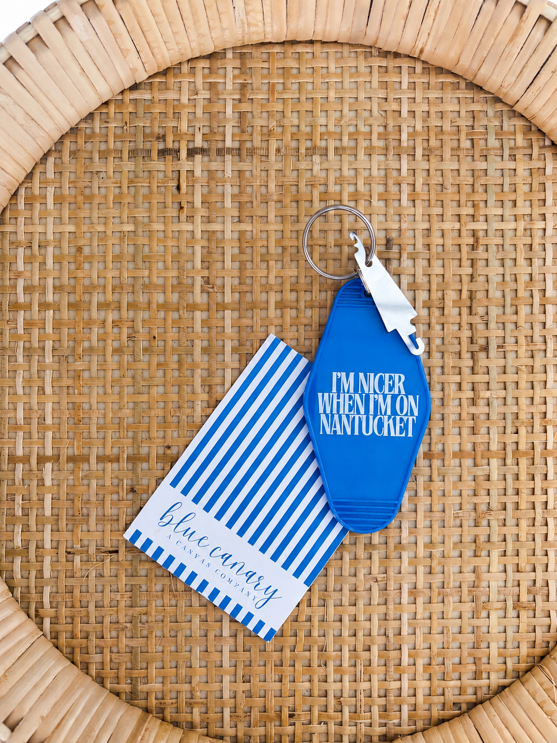 Beth Ladd Collections™️ x Blue Canary Nantucket bag charm canvases