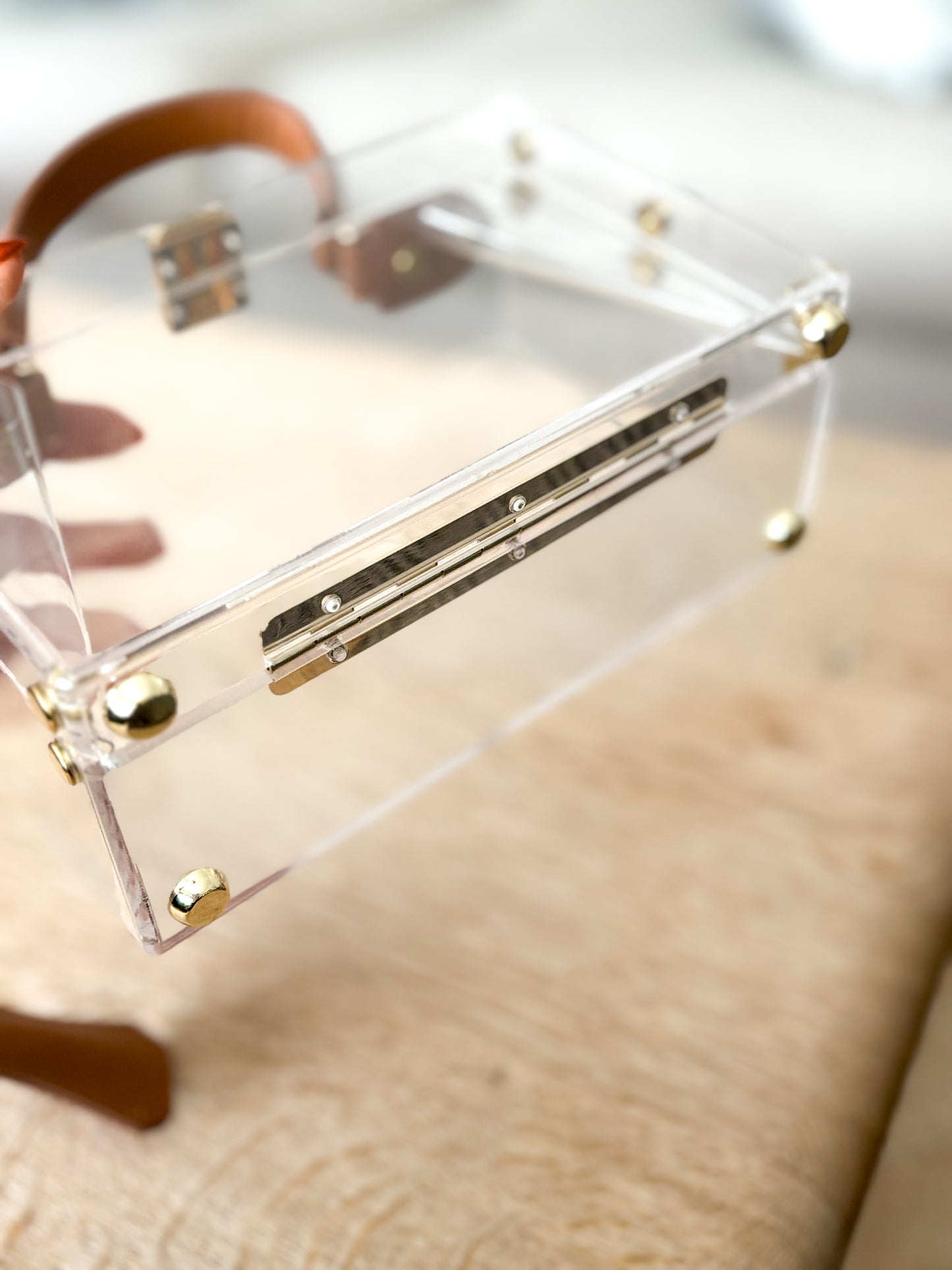 Clear Acrylic Game Day Bag