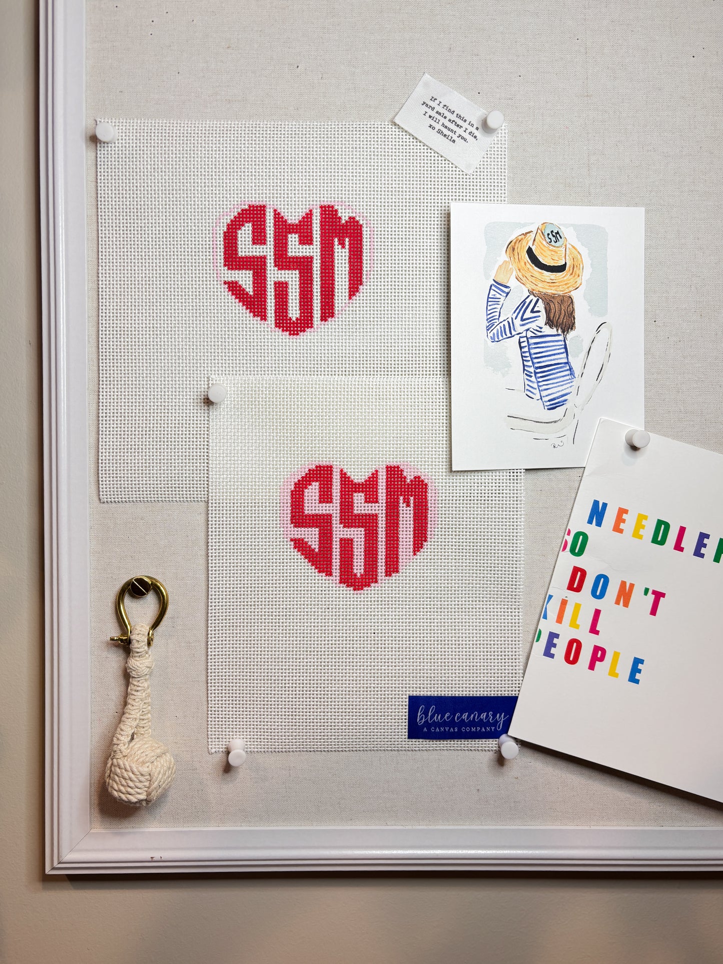 CHART - heart monogram