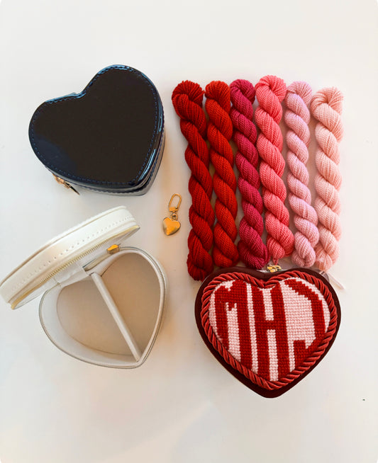 CHART - heart monogram
