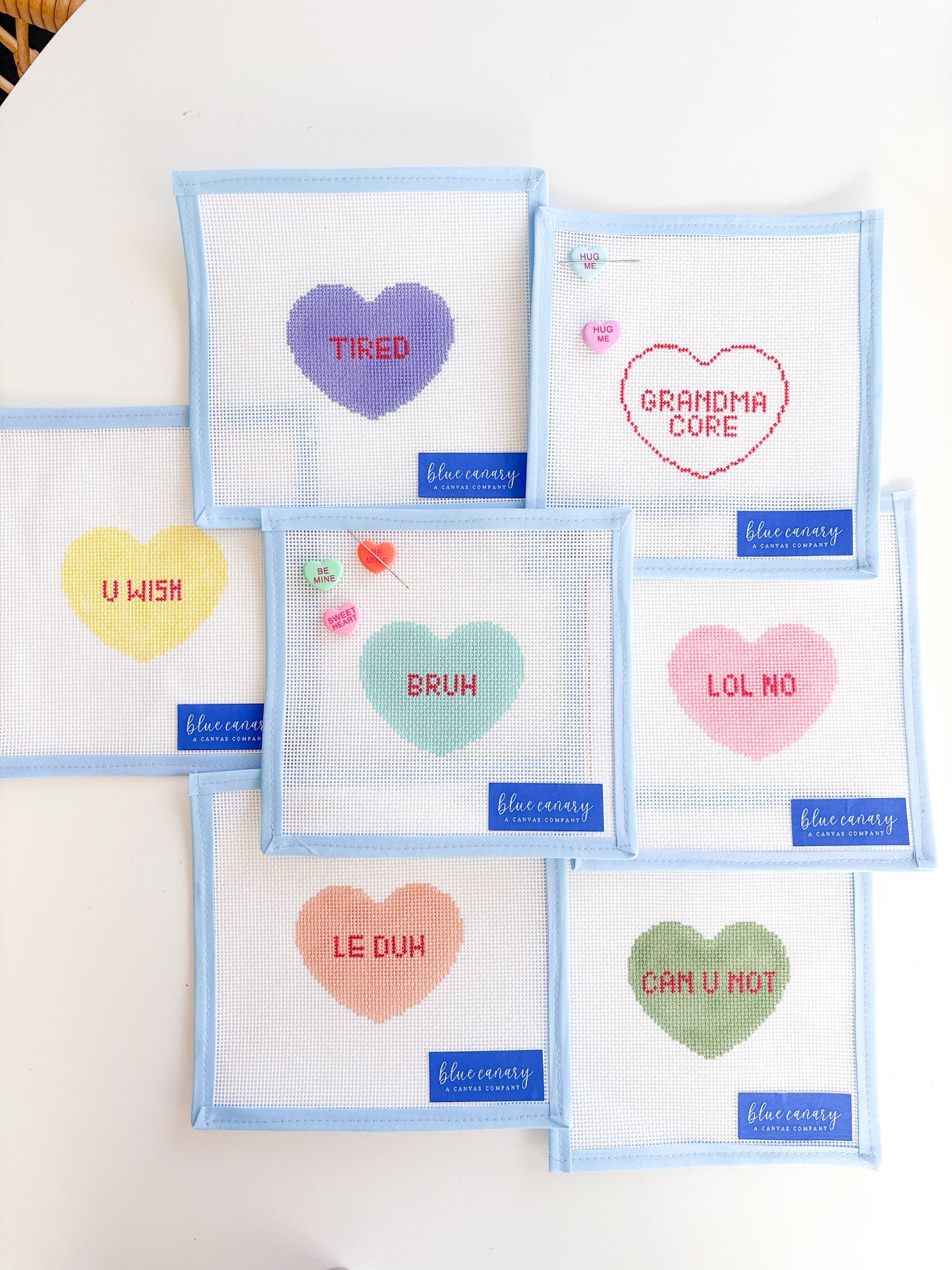 MOMversation hearts