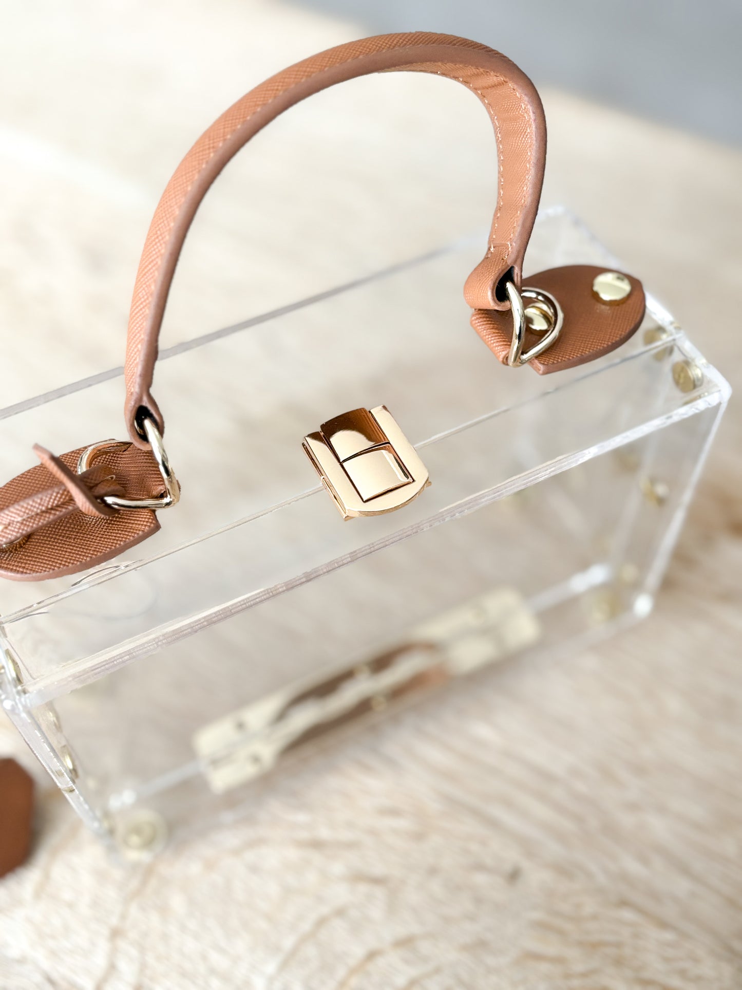 Clear Acrylic Game Day Bag