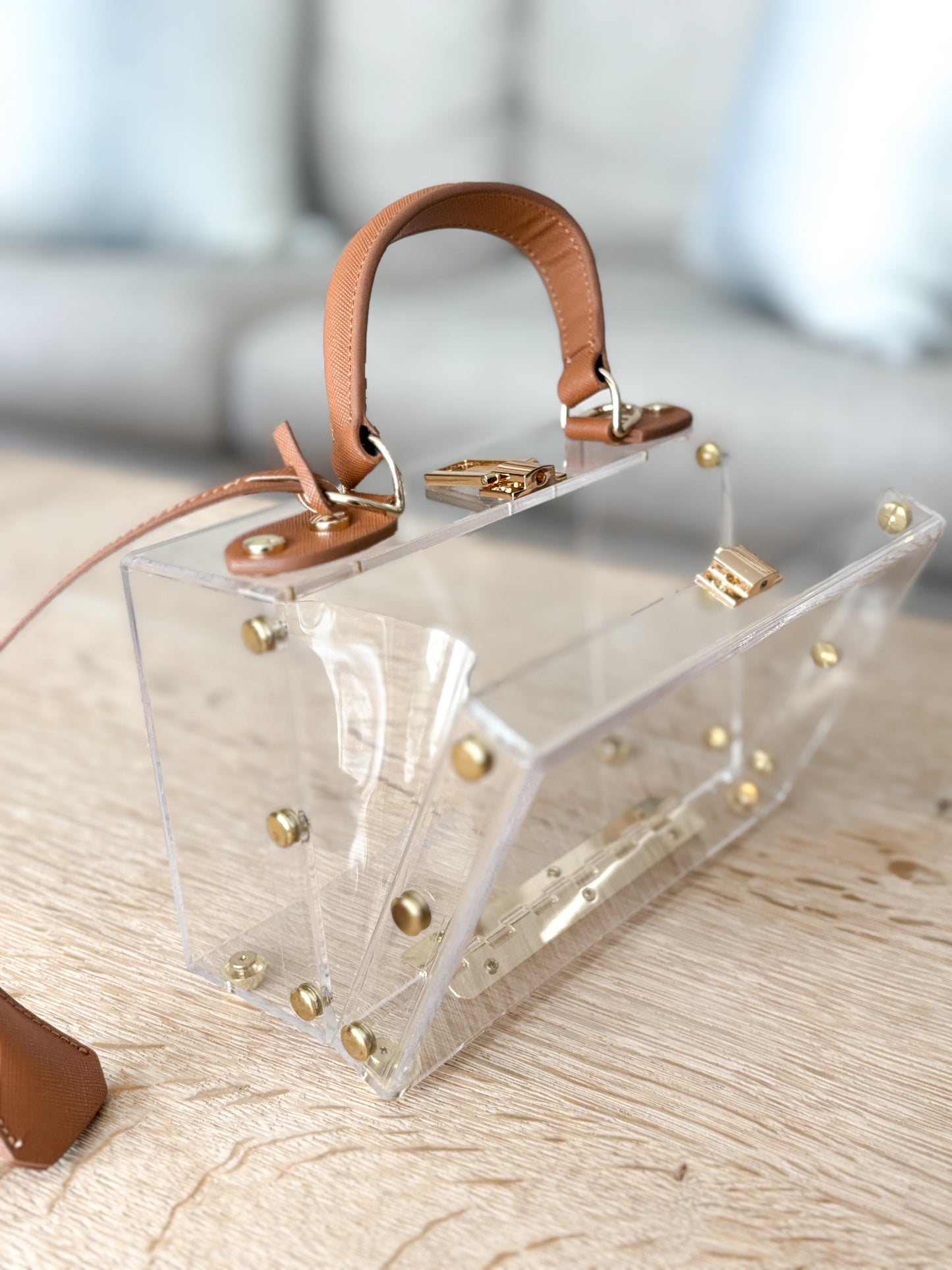 Clear Acrylic Game Day Bag