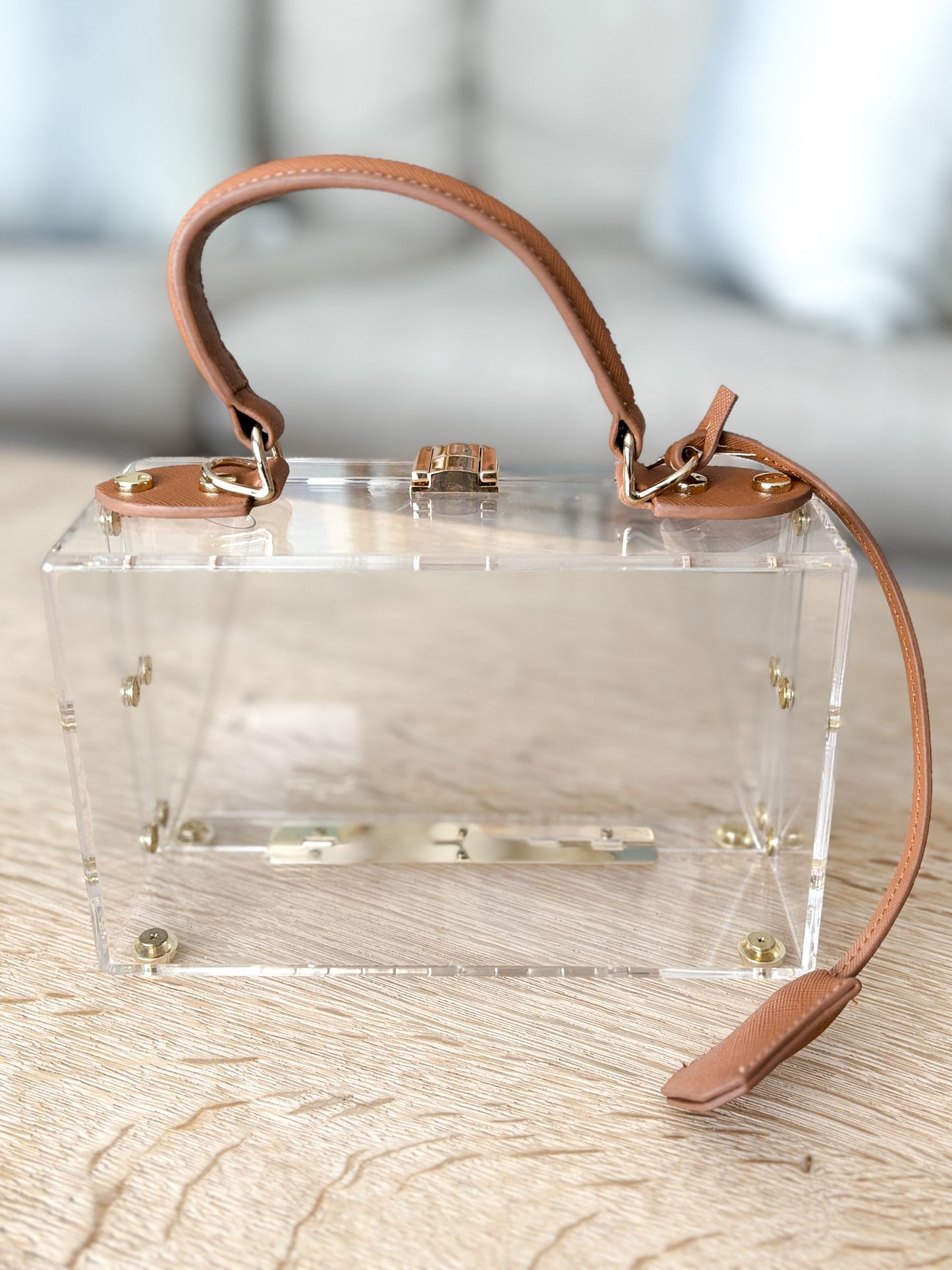 Clear Acrylic Game Day Bag