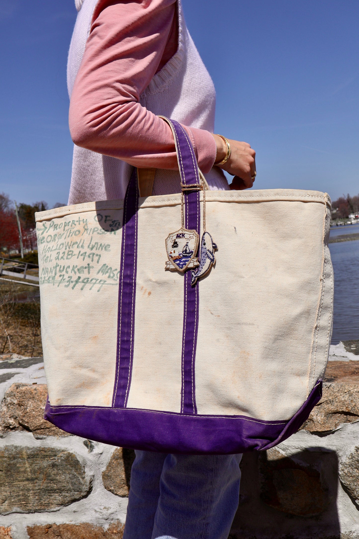 Beth Ladd Collections™️ The ACK Crest Bag Charm