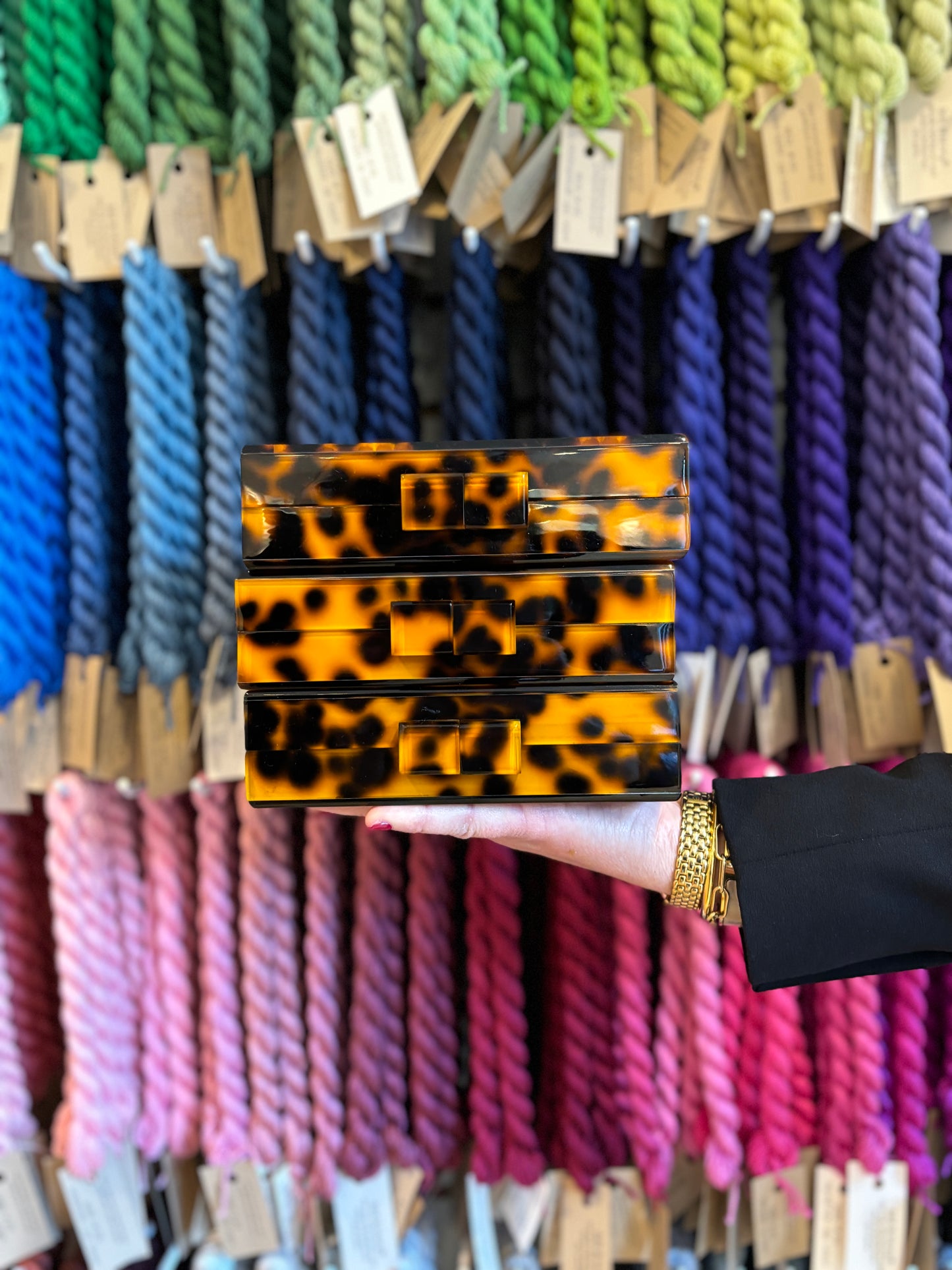 the𝗡𝗗𝗟𝗣𝗧bag™ acrylic clutch BLANK