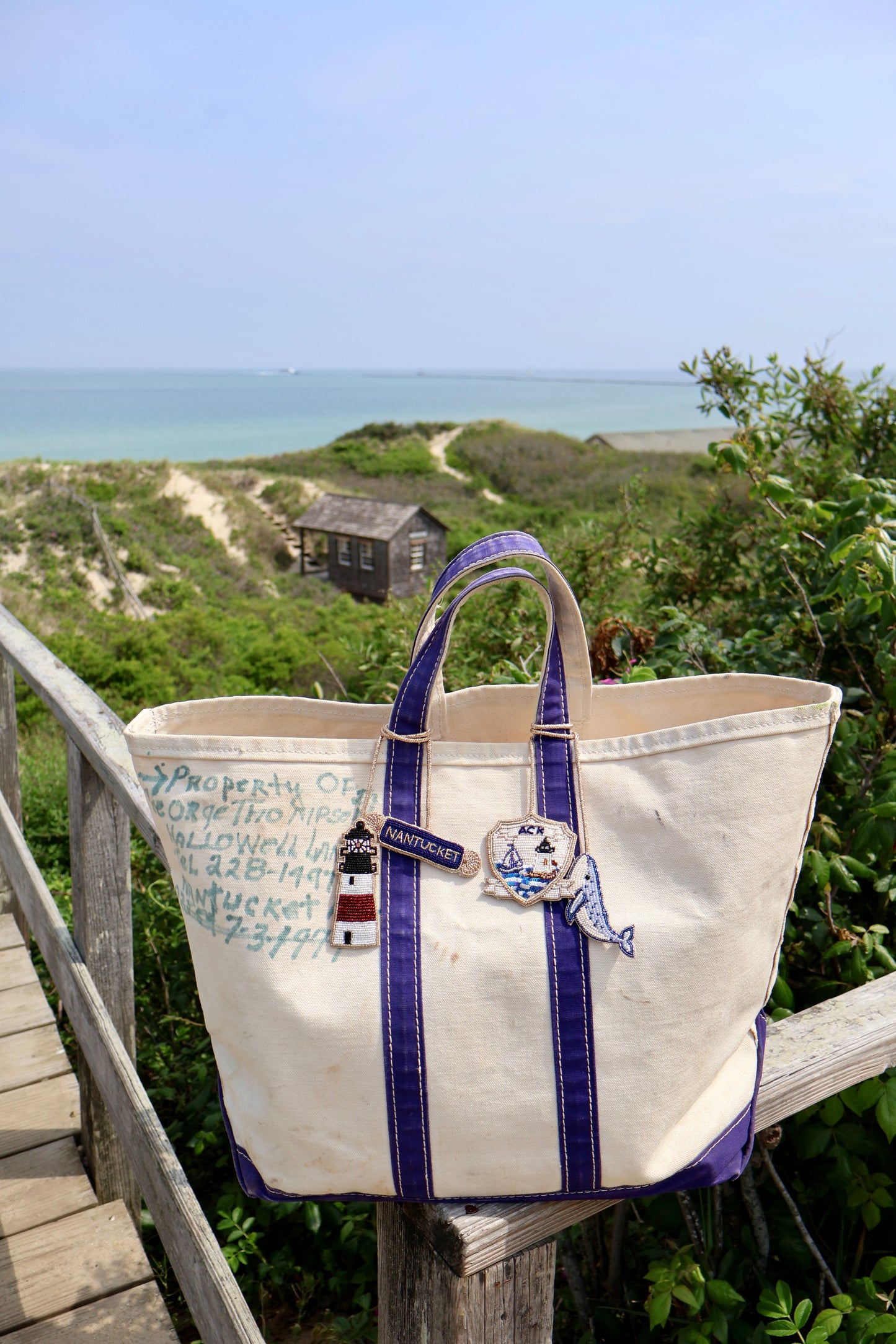 Beth Ladd Collections™️ The ACK Crest Bag Charm