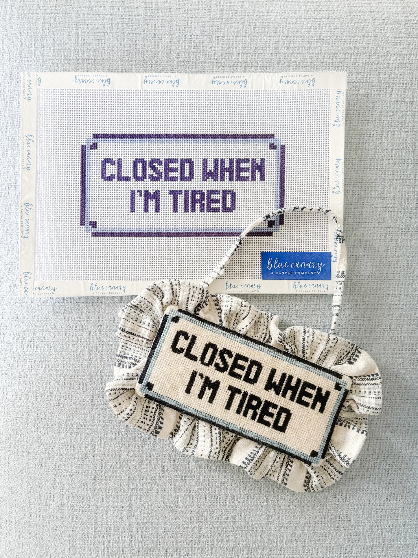 closed when I’m tired CANVAS
