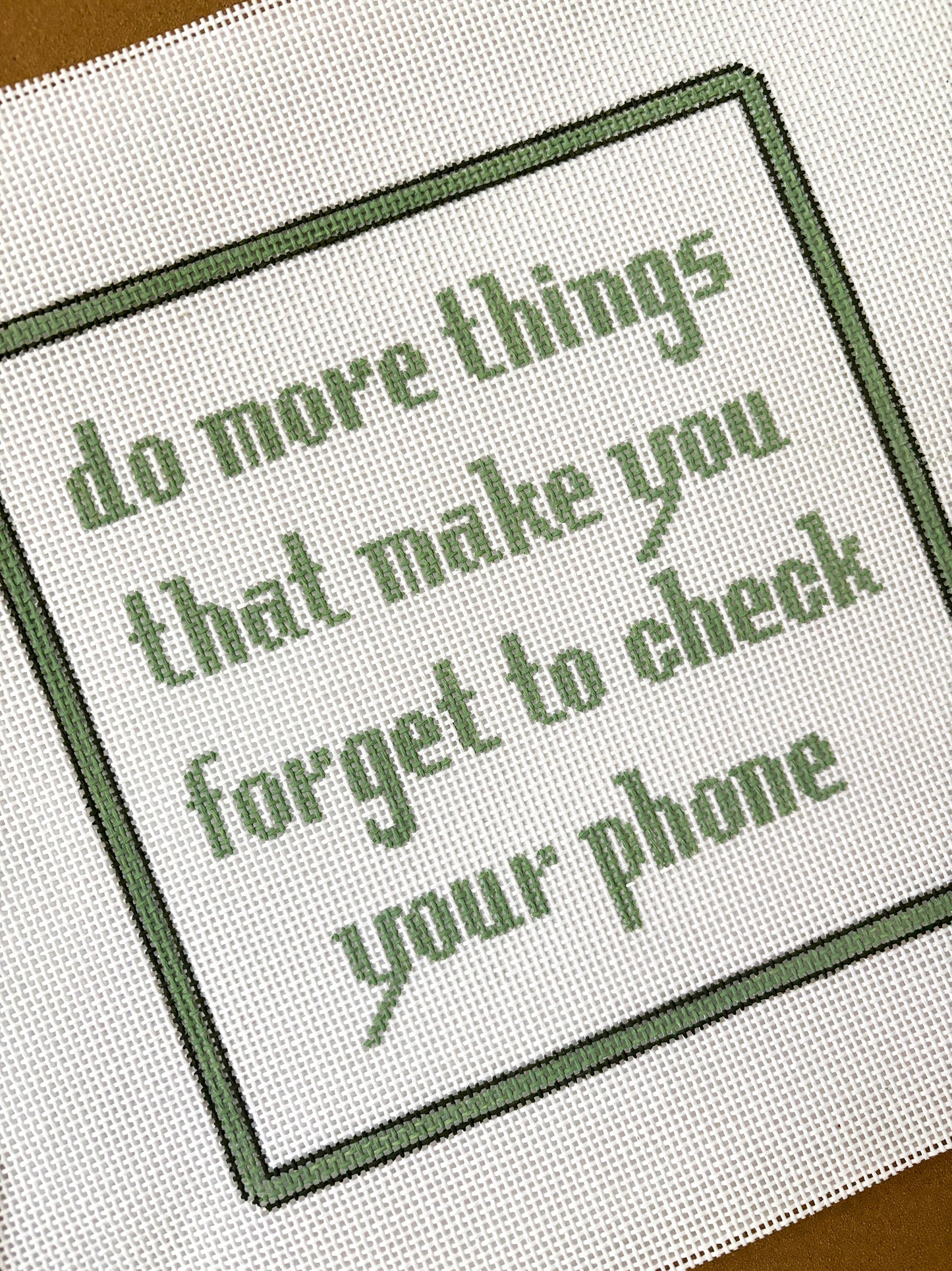 Forget to Check Your Phone