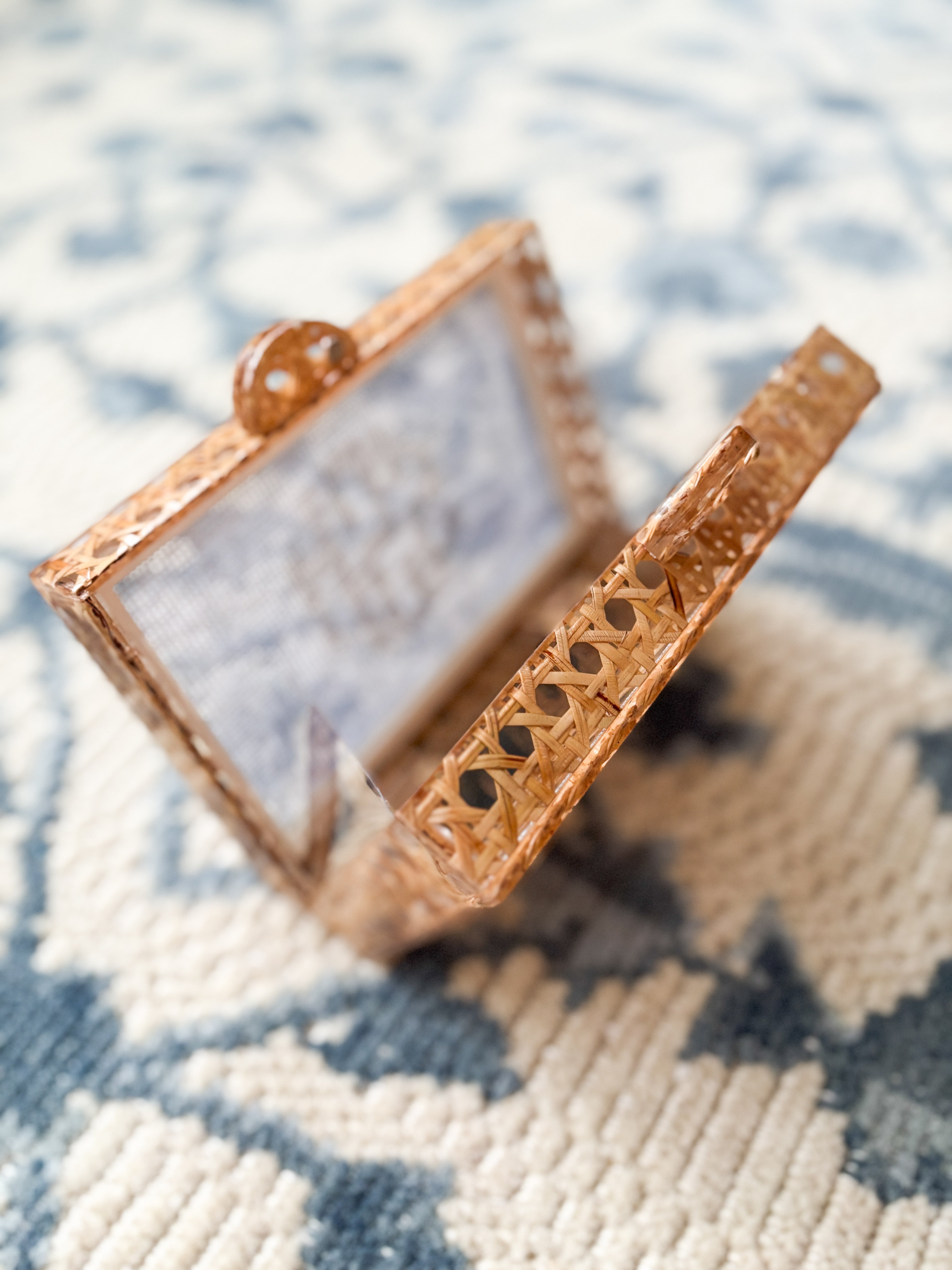 the𝗡𝗗𝗟𝗣𝗧bag™️ needlepoint self finishing stitchable acrylic