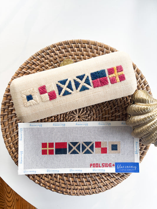 BCC x POOLSIDE key fob SUMMER canvas