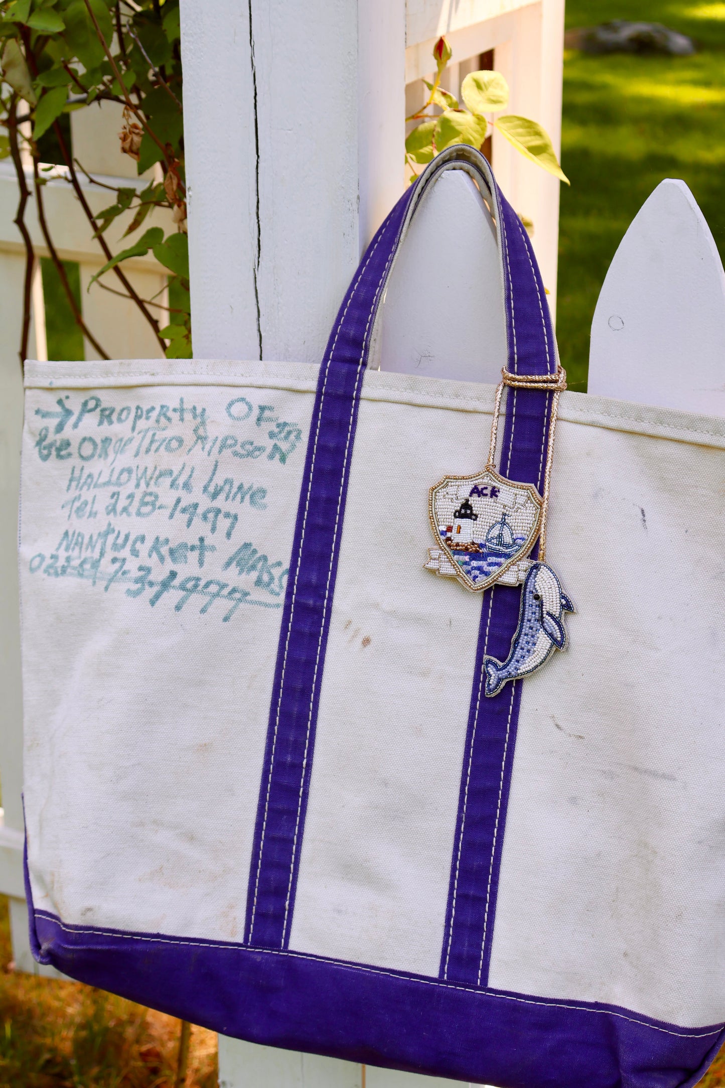 Beth Ladd Collections™️ The ACK Crest Bag Charm