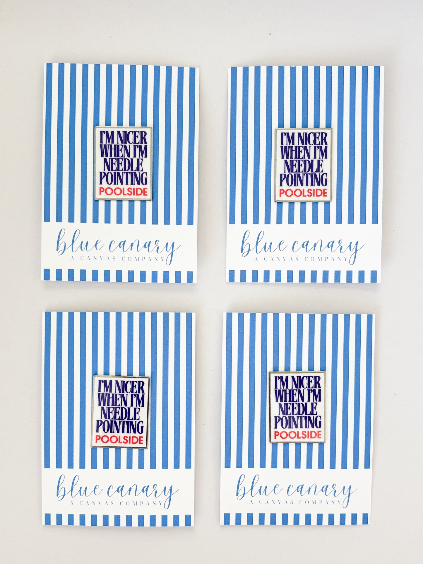 BCC x POOLSIDE needlepoint kit