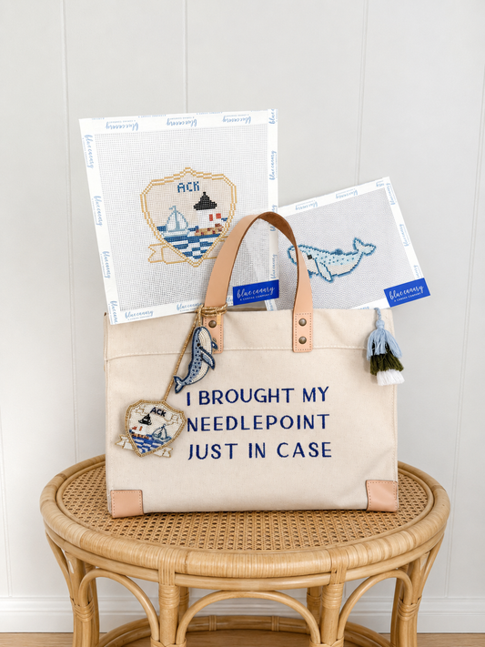 Beth Ladd Collections™️ x Blue Canary Nantucket bag charm canvases