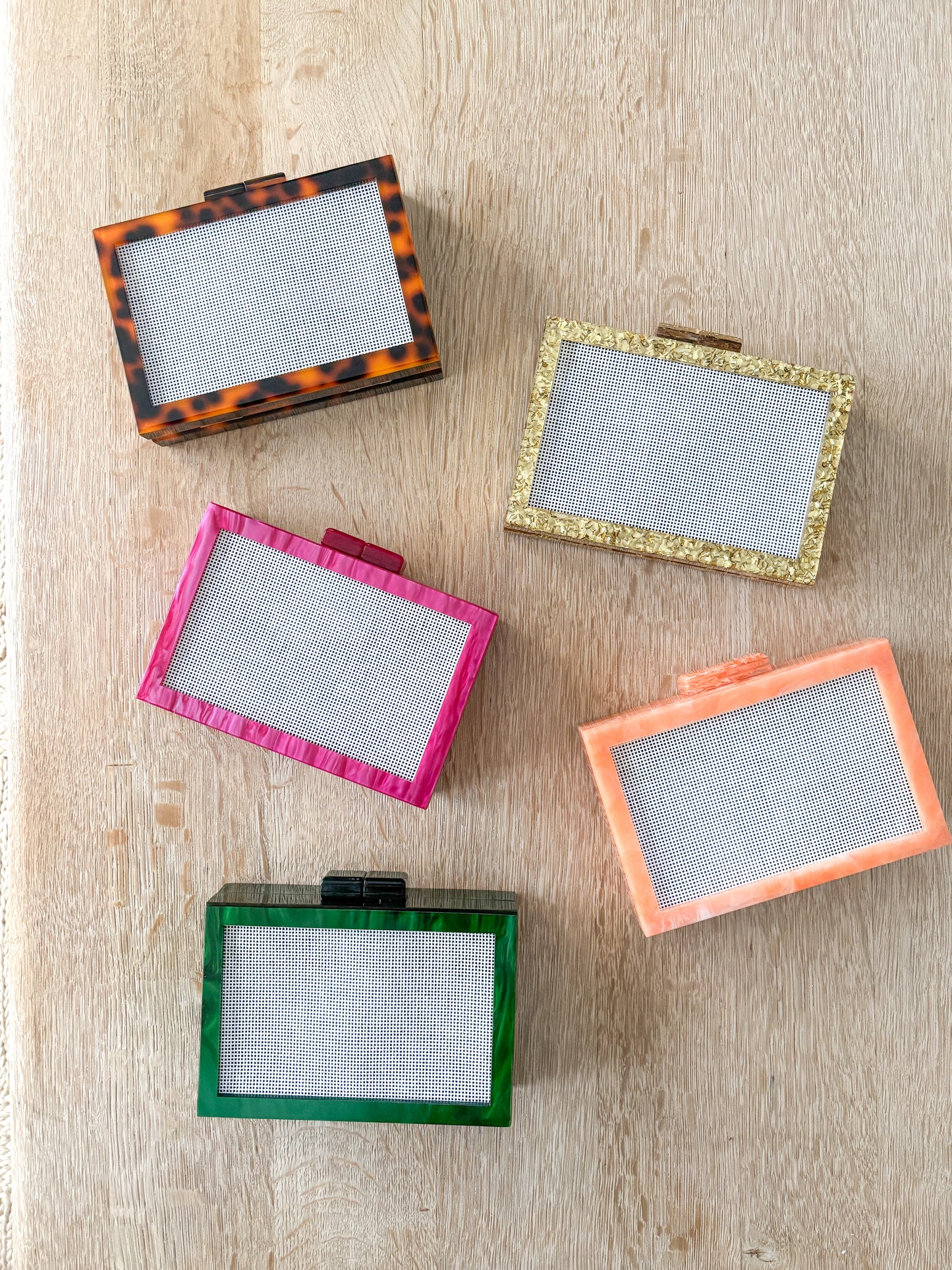 the𝗡𝗗𝗟𝗣𝗧bag™ acrylic clutch BLANK