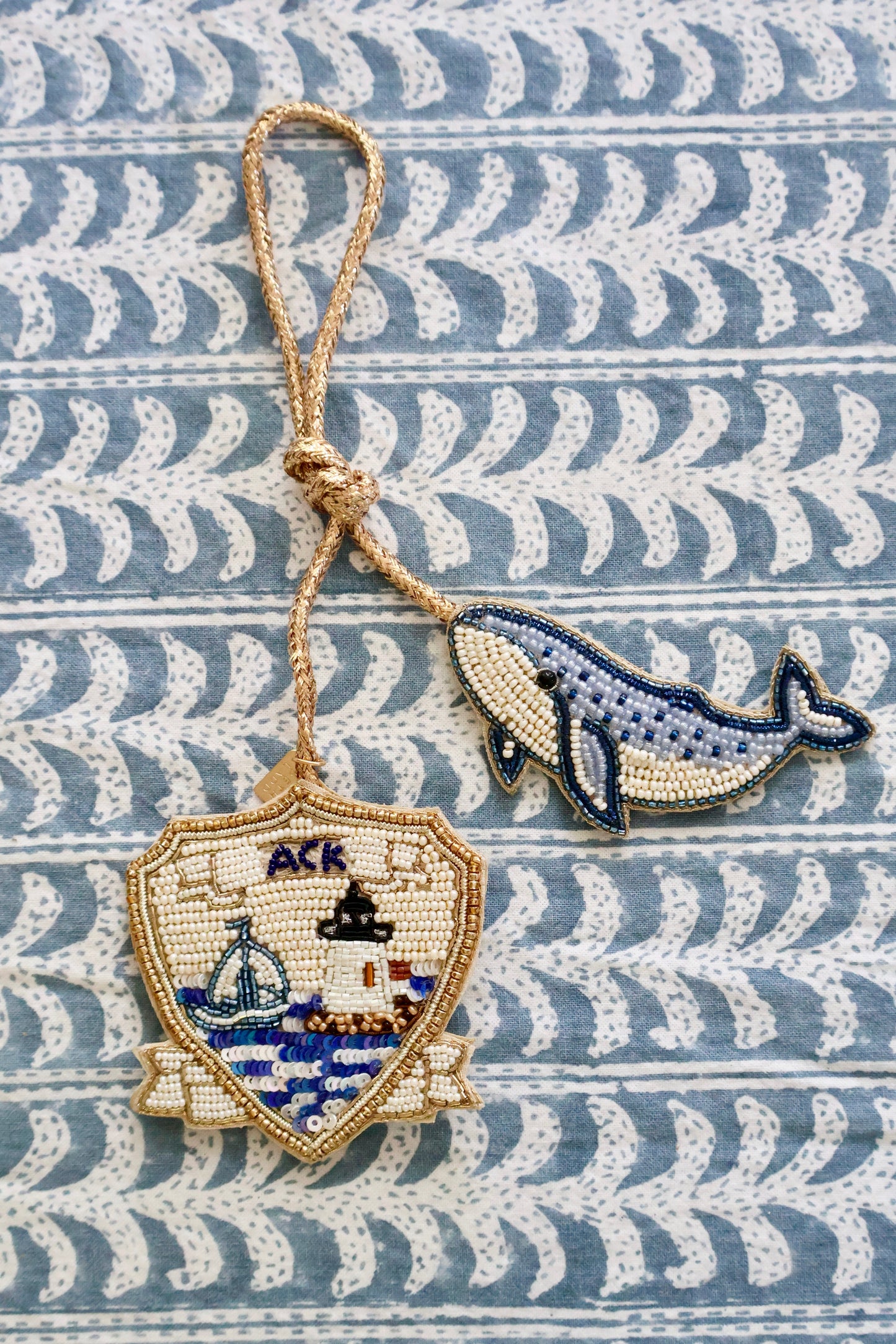 Beth Ladd Collections™️ The ACK Crest Bag Charm
