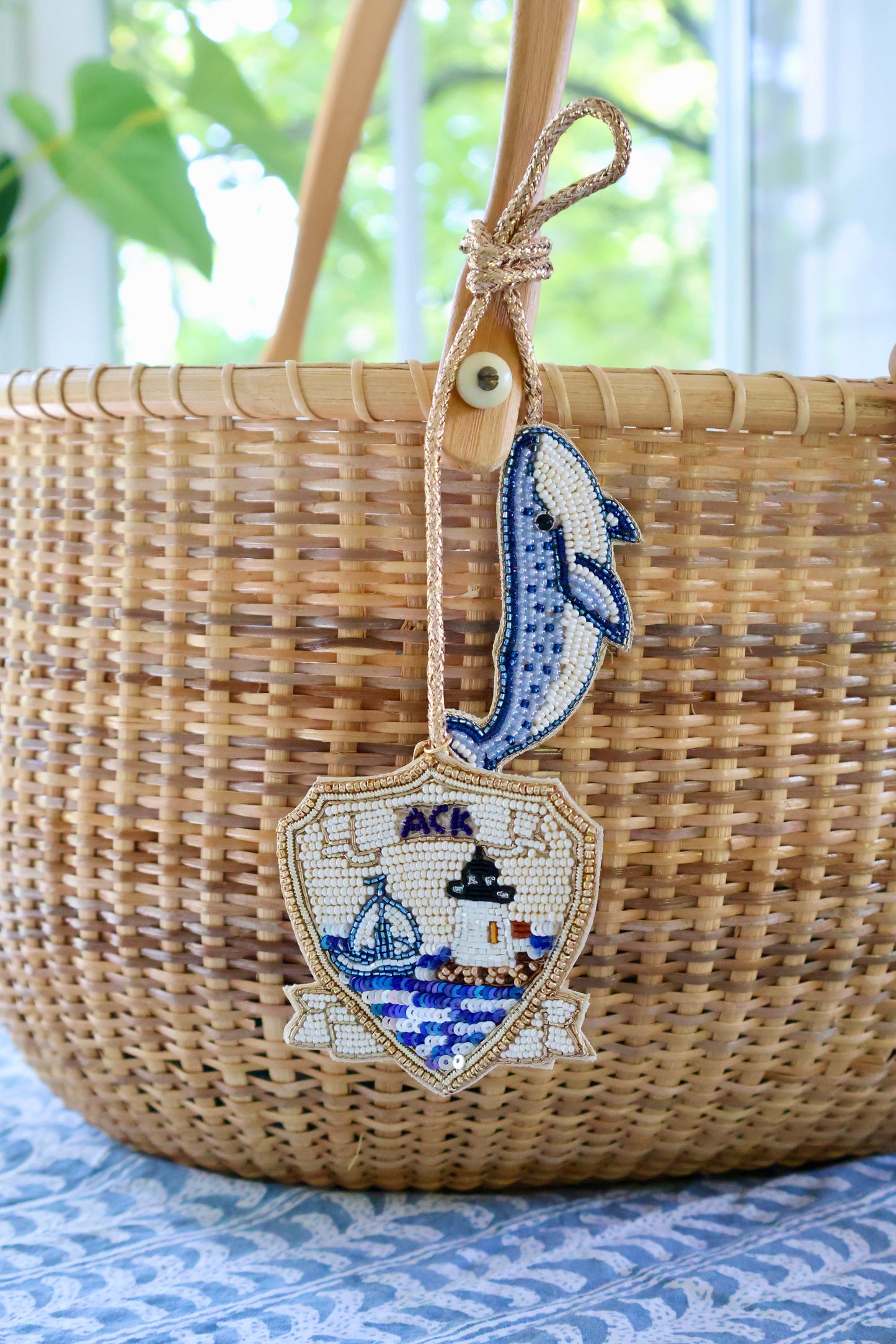 Beth Ladd Collections™️ The ACK Crest Bag Charm