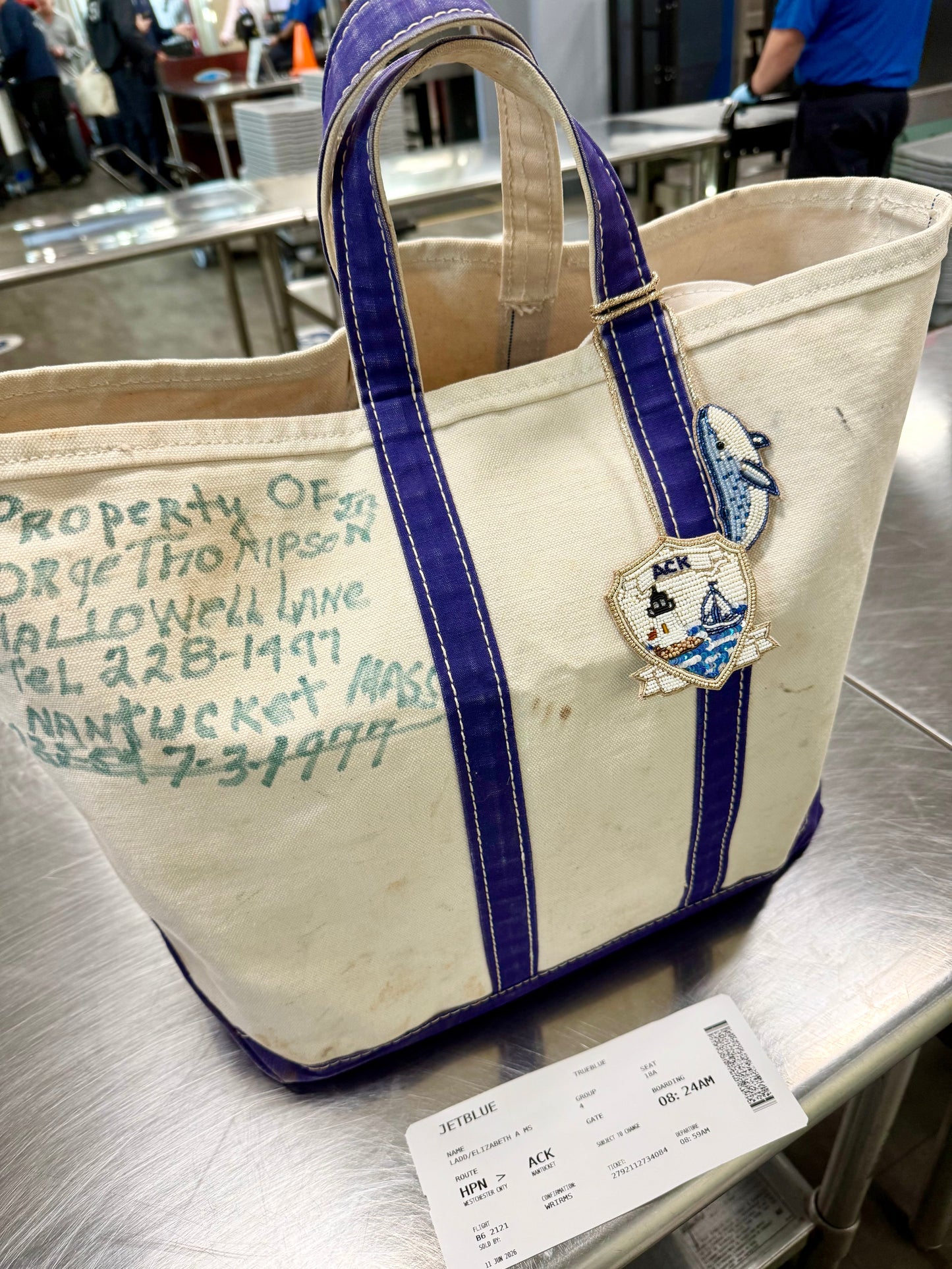 Beth Ladd Collections™️ The ACK Crest Bag Charm
