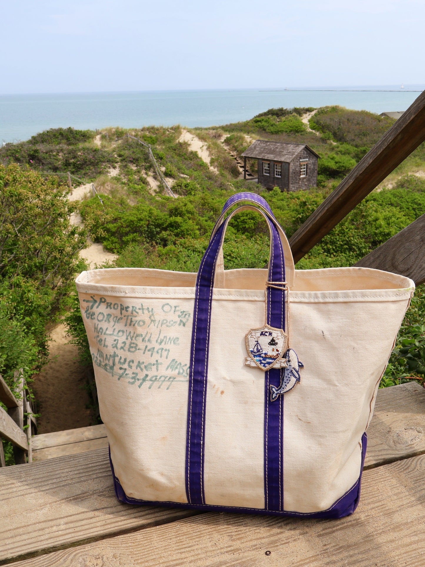Beth Ladd Collections™️ The ACK Crest Bag Charm