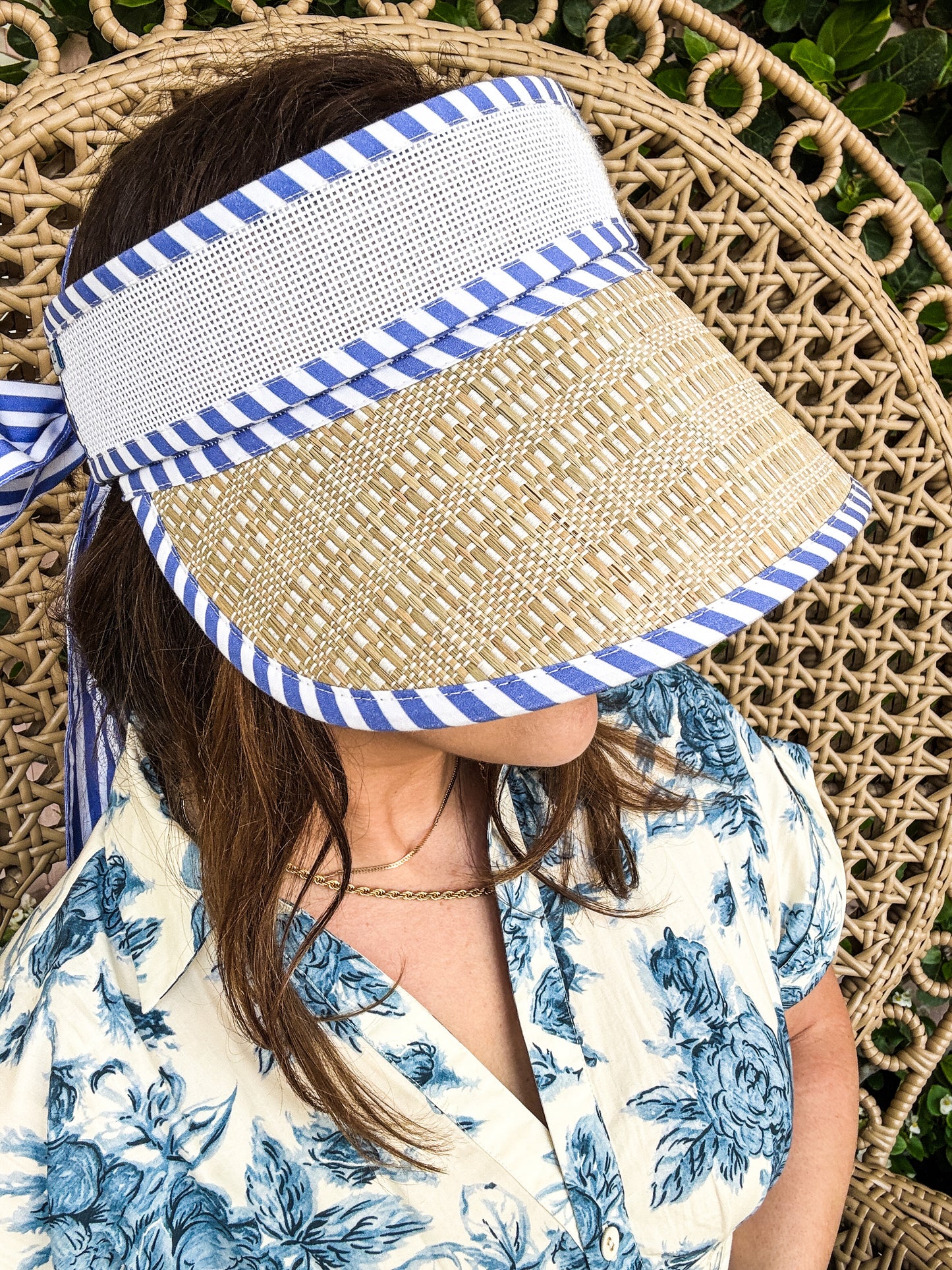 BCC x Lorna Murray Comporta Visor with stitchable hatband