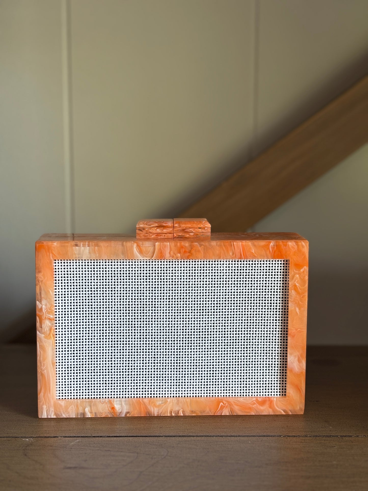 the𝗡𝗗𝗟𝗣𝗧bag™ acrylic clutch BLANK as-is