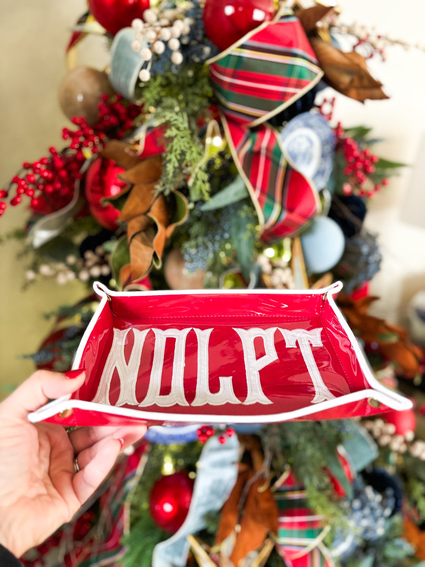 vinyl block print NDLPT tray