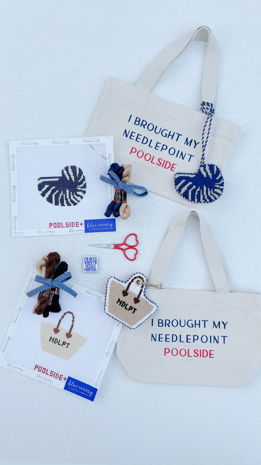 BCC x POOLSIDE needlepoint kit