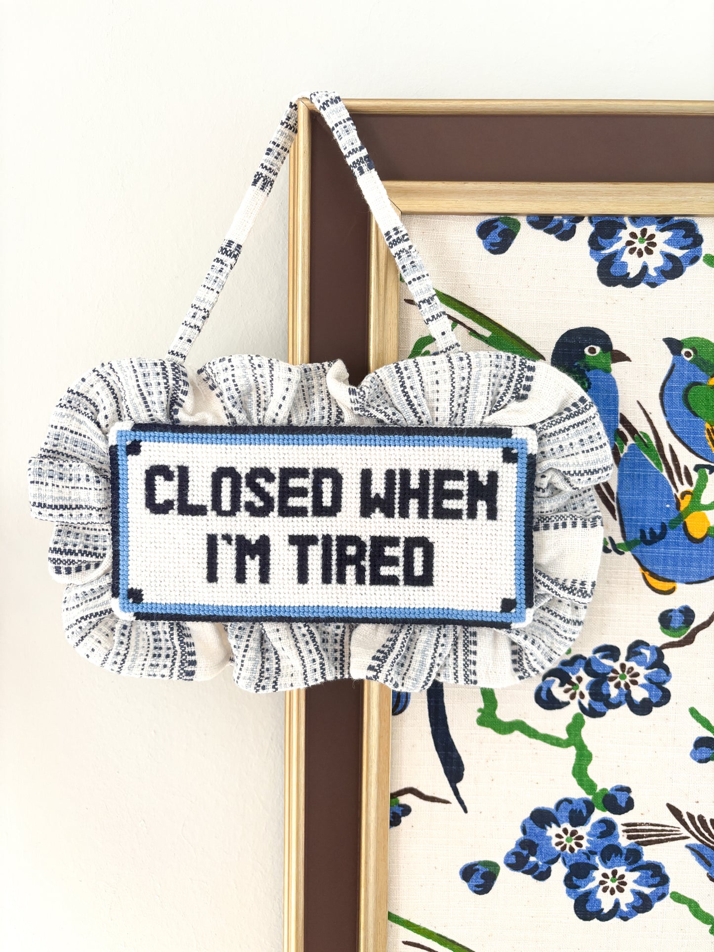 closed when I’m tired CANVAS
