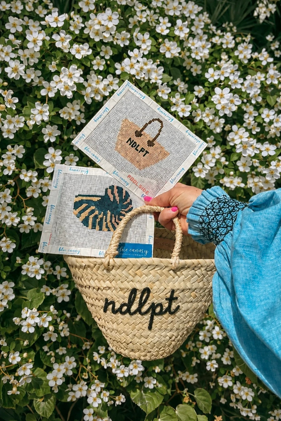 BCC x POOLSIDE needlepoint kit