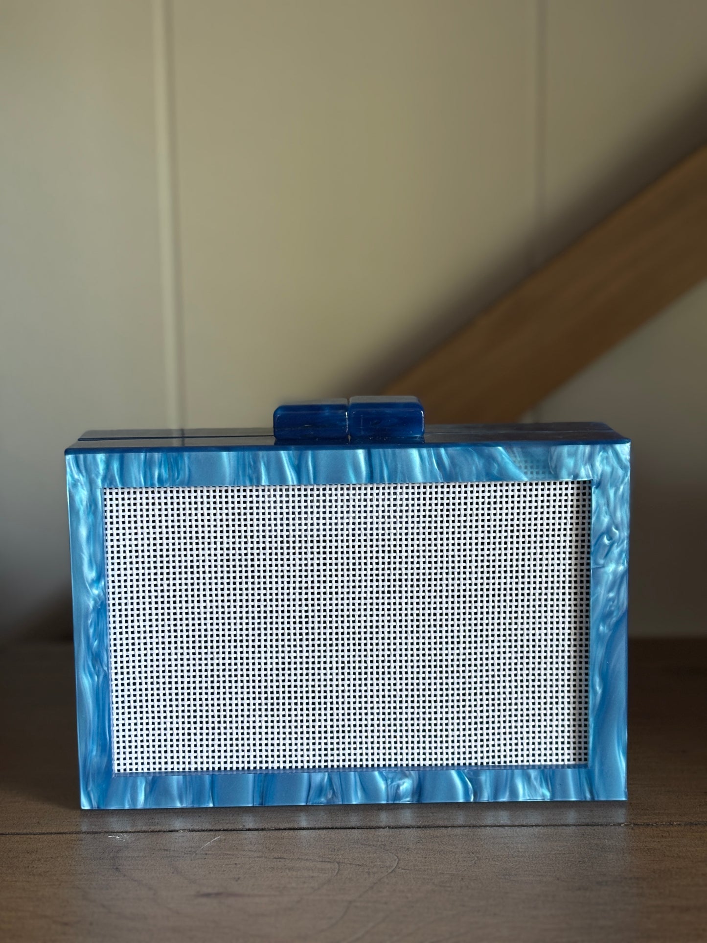 the𝗡𝗗𝗟𝗣𝗧bag™ acrylic clutch BLANK as-is