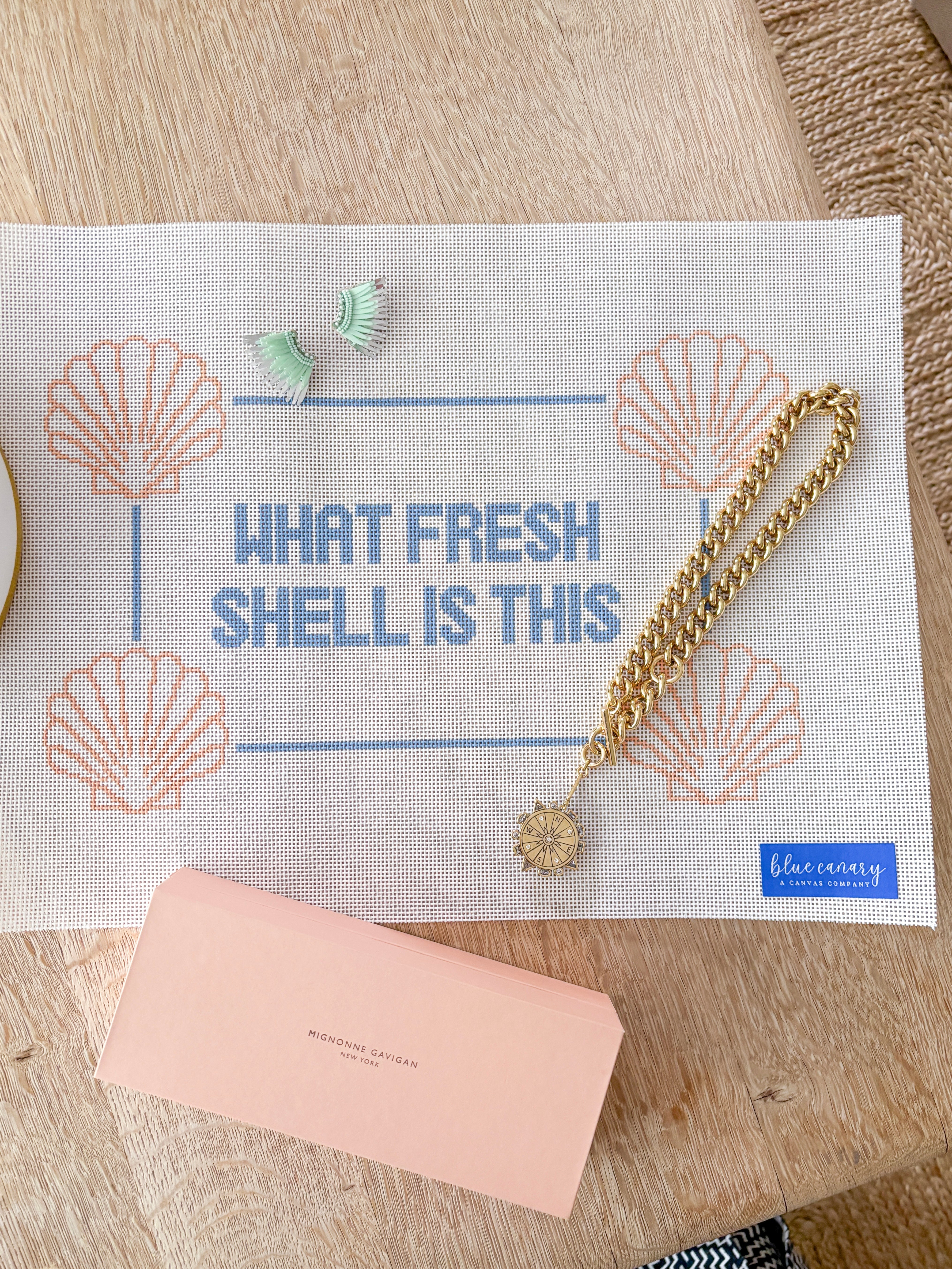 Fre$h Shell What Fresh Shell is This – Blue Canary Canvas Co.