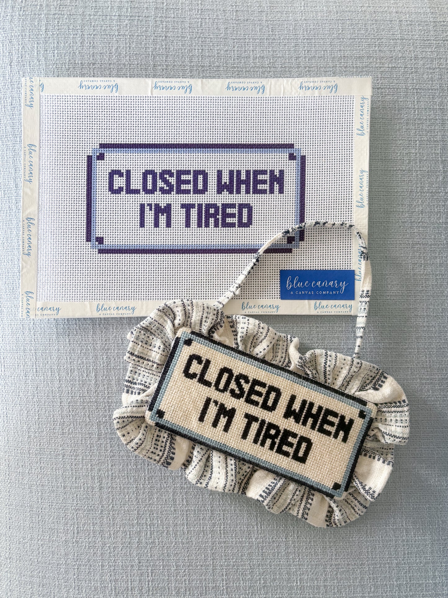 closed when I’m tired CANVAS